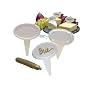 White Porcelain Cheese Labels - RSVP