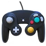 Black Gamecube Controller + GC / Wii Extension cable