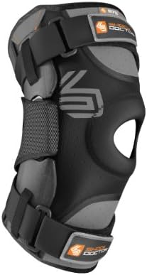 Shock Doctor Ultra Knee Supporter with Bilateral Hinges (Black)