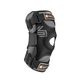 Shock Doctor Ultra Knee Supporter with Bilateral Hinges (Black)