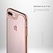 Caseology Waterfall for Apple iPhone 8 Plus Case (2017) / for iPhone 7 Plus Case (2016) - Minimal & Transparent - Rose Gold