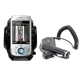 XYLO ACCESSORIES Car Kit: Windscreen Suction Mount Holder and In Car Charger for the Sony Ericsson Zylo Mobile Phone