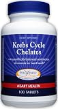 Krebs Cycle Chelates ( 100 Tabs ) ( Supplies a scientifically balanced combination of minerals for heart health )