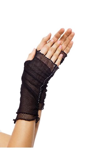 Sexy Fingerless Fishnet Gloveswomen'S Club Party Accessory Leg Avenue