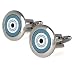 Bullseye Cufflinks - Available in 3 colors.