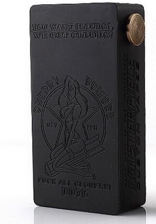 Cherry Bomber Mechanical Mod for 510 RDA Black