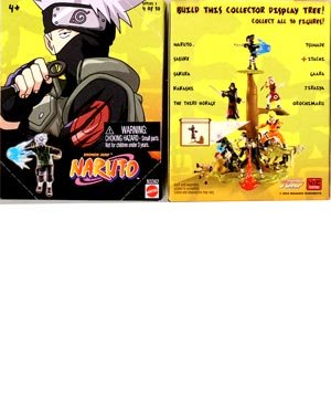 41BW zxpLrL naruto mattel 3 inch pvc tree diorama single figure series 2 kakashi [#4 of 10]