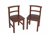 Kettler Kids Chairs-Set Of 2-Mahogany