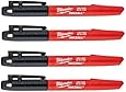 Milwaukee 48-22-3104 Inkzall Point Marker, Fine, Black, 4-Pack