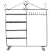 Earring Necklace Display / holder / Hanger / Jewelry Display Rack Metal Vintage Silver Color