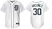 Ordonez #30 Detroit Tigers Majestic Replica Home Jersey - X-Large