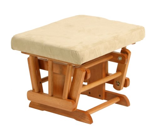 Stork Craft Matching Ottoman in Oak