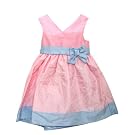 Girls Spotted Design Summer Wear Special Occasion Dress with Bows