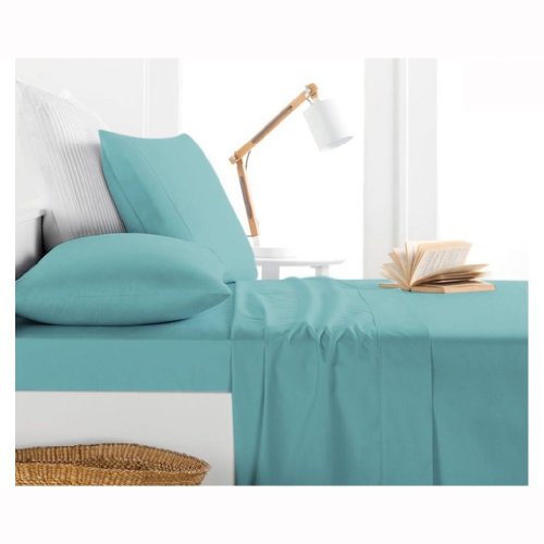 800 Thread Count 100 Egyptian Cotton Sheets 4pc Sheet Set (aqua