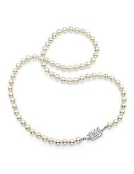 Jacqueline Kennedy Single Strand Pearl Necklace