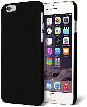 Celicious Slender R Rubberised Back Cover Case for Apple iPhone 6 - Black