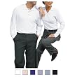 UltraClub - Ladies' Egyptian Interlock Long-Sleeve Polo (8502)