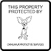 CHIHUAHUA property protection dog street sign