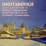 Shostakovich: Sonatas for Violin and Viola / Kagan, Richter, Bashmet