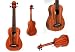 Kala KA-UBASSFS Solid Mahogany U-BASS - Fretted