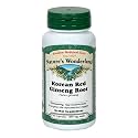 Nature's Wonderland Korean Red Ginseng Root Herbal Supplement Capsules, 700mg, 60 Capsules (Pack of 2)