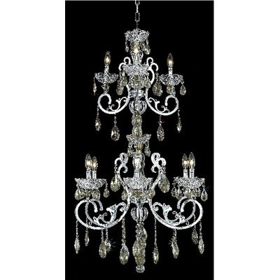 valentine Aria Light Chandelier Crystal ColorB007QITN3E