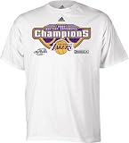 Los Angeles Lakers 2008 Western Conference Champions Locker Room T-Shirt - Large