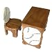 Handmade Baseball Design Kids Table & Chair Set