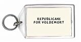 Republicans for Voldemort Keychain