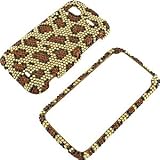 Rhinestones Protector Case for HTC Sensation 4G, Leopard Print Full Diamond ....