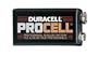 DURACELL 9 Volt  PROCELL Professional Alkaline Battery, Pack of 12