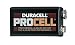 DURACELL 9 Volt  PROCELL Professional Alkaline Battery, Pack of 12