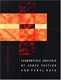 Econometric Analysis of Cross Section and Panel Data