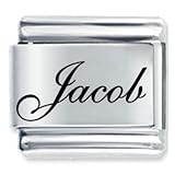 Name Jacob Italian Charms Bracelet Link