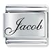 Name Jacob Italian Charms Bracelet Link