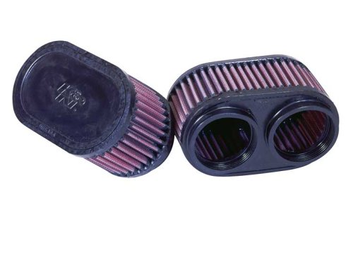 K&N RU-2922 Yamaha/Suzuki Universal Rubber Air Filter On Sale