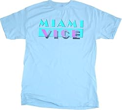 Miami Vice T-shirt Light Blue