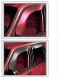IMAGE OF Aerovisor-Ex Wide Visor For Chevrolet ~ Blazer-Midsize ~ 1995-2005 ~ Smoke ~ (2 Pc Set-Front)