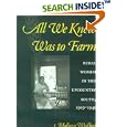 All We Knew Was to Farm: Rural Women in the Upcountry South, 1919-1941 (Revisiting Rural... by Melissa Walker