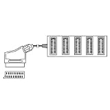 Hama 5 Way Scart Block