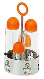 A di Alessi "Girotondo" Condiment Set (Akk29)