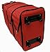 Hipack Travel Rolling Duffle Bag Large (RED Color)