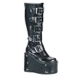 Demonia Boots Women's TRANSFORMER-800, 5 1/2" Knee Boot, Available in 2 Colors
