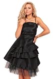 Astrapahl, sehr schönes Mini Abi Kleid, Cocktailkleid, Partykleid, Farbe schwarz