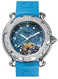 Chopard Happy Sport Diamond Blue Fish Ladies Watch 278922-2001