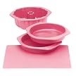 Silicone Solutions 4-pc. Cake Baking Set - Pink