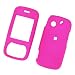 Pantech Matrix C740 (AT&T) Rubberized Snap On Protector Hard Case Pink