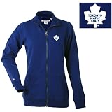 Antigua Toronto Maple Leafs Women's Revolution Full Zip Fleece Jacket - Maple Leafs Royal Small