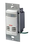 Ultrasonic/Infrared, Multi-Technology Wall Switch sensor, 2400 Sq. Ft Major & 400 Sq. Ft Minor Motion Coverage, White, OSSMT-MDW