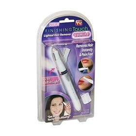 Finishing Touch Lumina Lighted Hair Remover with Pivoting Head